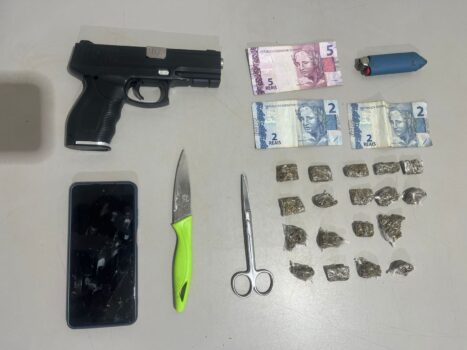 Polícia confirma prisão e apreensão de entorpecente (Foto: O Diário de Barretos)
