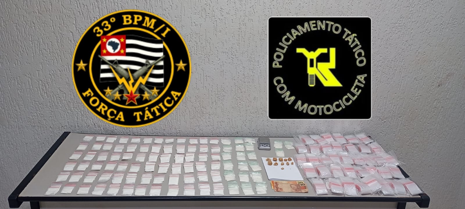 Homem é detido pela PM por tráfico no bairro Pimenta