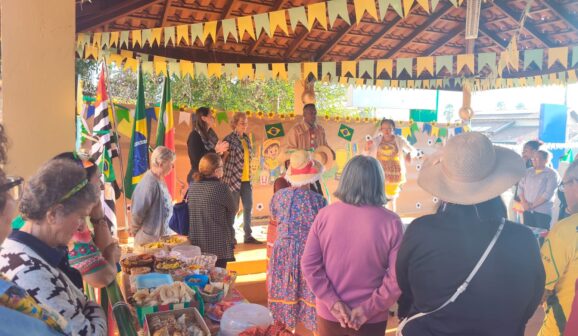 Festa junina integra pacientes da UBS do Ibirapuera