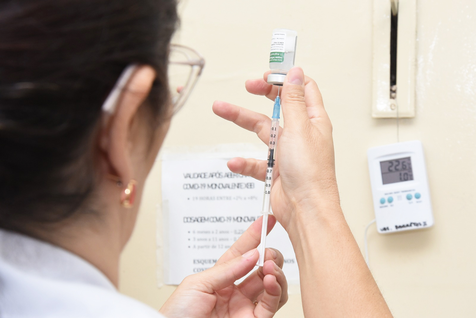Vacinação contra a gripe será realizada em três UBSs neste sábado