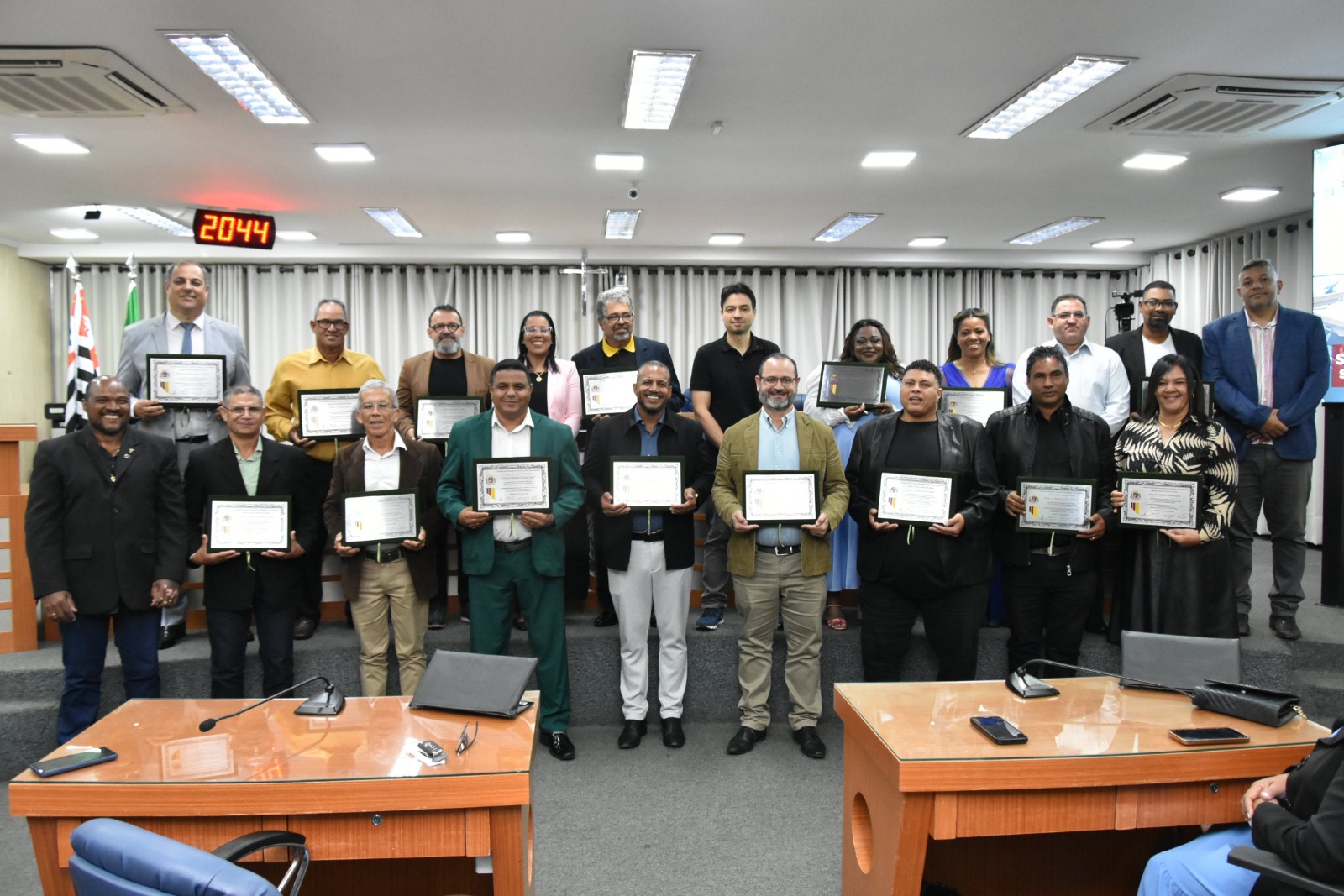 Líderes religiosos são homenageados em sessão especial 