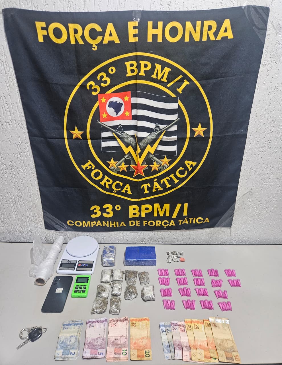 Polícia Militar prende suspeitos com mais de 1 quilo de drogas em Barretos