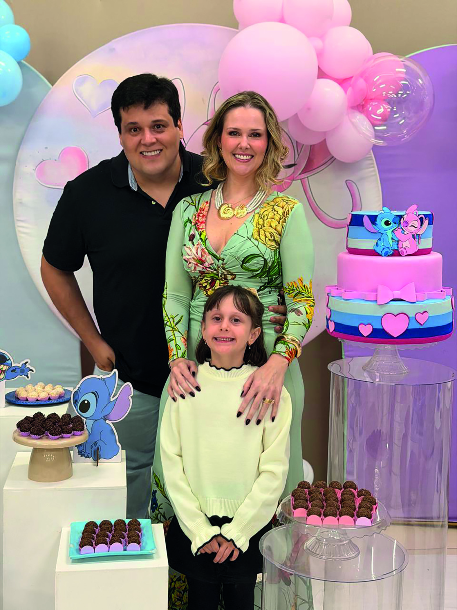 A pequena Maria Campanella Davoglio comemorou seus seis aninhos
