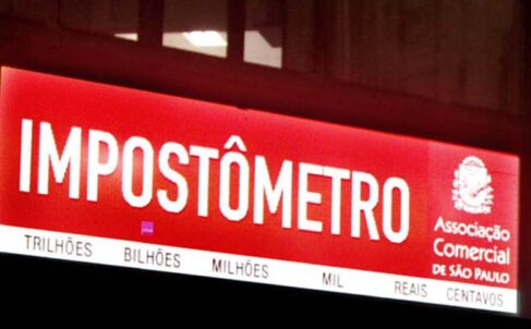 Impostômetro atingirá R$ 2 trilhões ainda no primeiro semestre