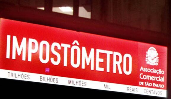 Impostômetro atingirá R$ 2 trilhões ainda no primeiro semestre