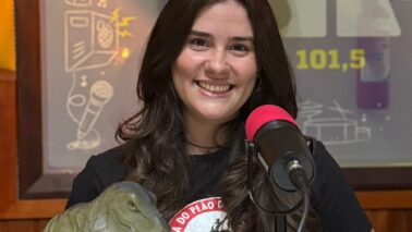 A candidata a Rainha de Os Independentes 2026, Thayná Maria Coelho