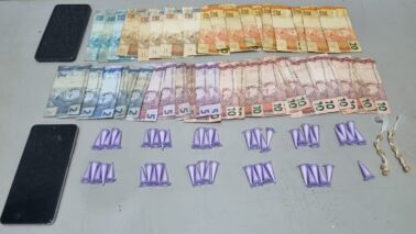 Quatro são surpreendidos com drogas em Guaíra (Foto: O Diário de Barretos)