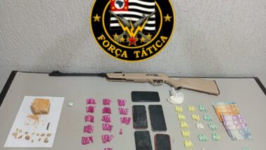 Polícia Militar prende quatro por tráfico nos "predinhos" (Foto: O Diário de Barretos)