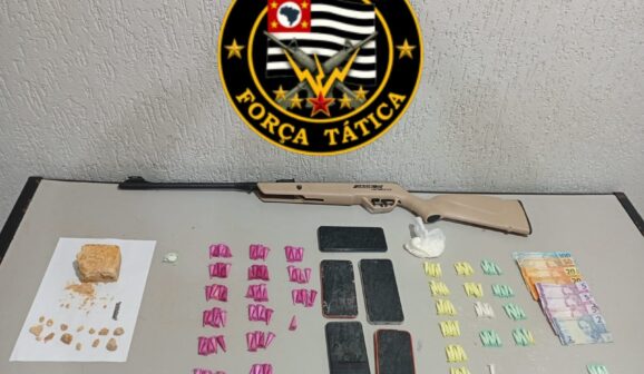 Polícia Militar prende quatro por tráfico nos "predinhos" (Foto: O Diário de Barretos)