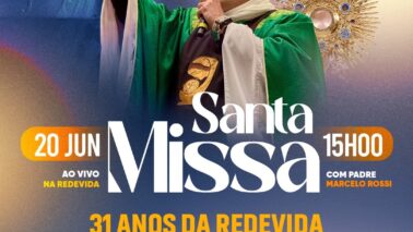 Missa integra comemoração do aniversário do Canal da Família