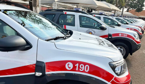 Estado entrega viaturas e fuzis para a região de Barretos