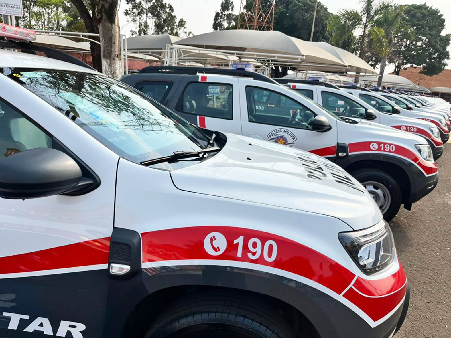 Estado entrega viaturas e fuzis para a região de Barretos