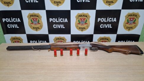 Polícia Civil confirma flagrante em crime de porte ilegal de arma (Foto: O Diário de Barretos)