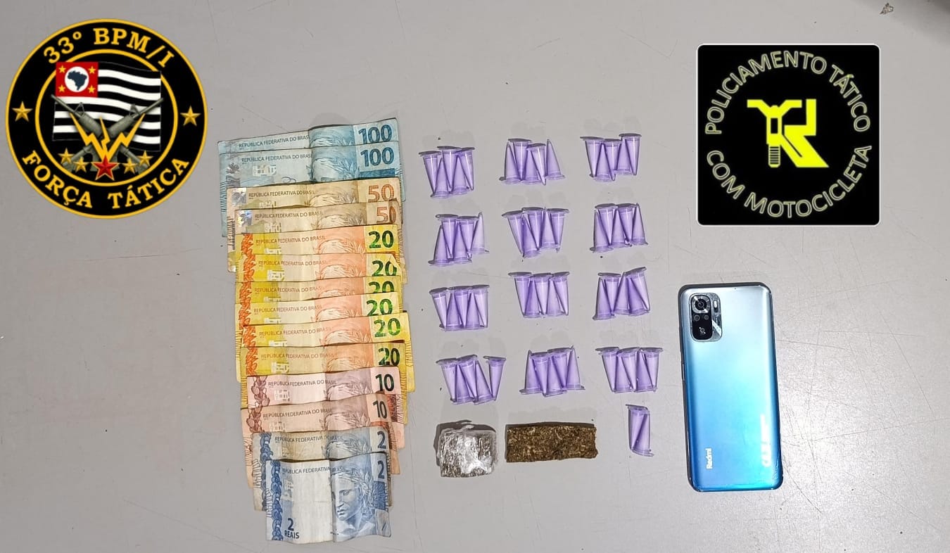 Criminoso é preso por tráfico de entorpecentes no bairro Santana
