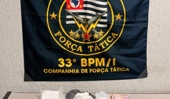 Polícia Militar detém autor e apreende quase 1 kg de cocaína (Foto: O Diário de Barretos)