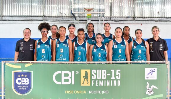 Basquete feminino Sub-15 da APAB encerra Brasileiro Interclubes na 4ª colocação