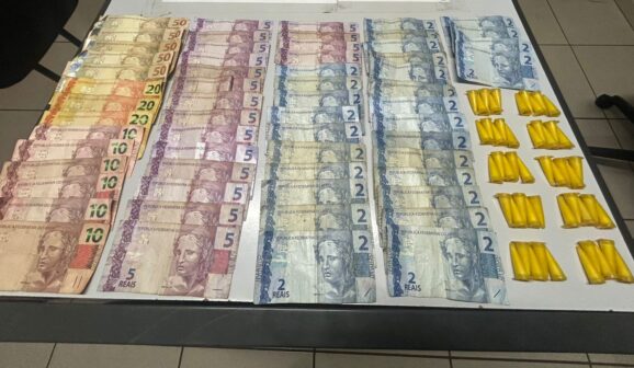 PM prende autor por tráfico no bairro Luís Spina (Foto: O Diário de Barretos)