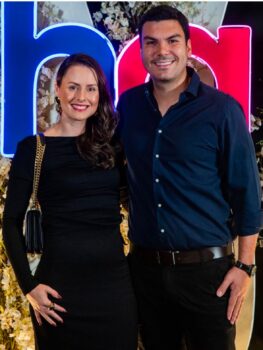 Fernanda Lopes e Caio Leite