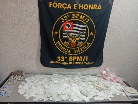 Polícia Militar detém casal e apreende mais de 5kg de drogas em Barretos (Foto: O Diário de Barretos)