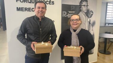Maurício Andrade e Isabela Jardinetti