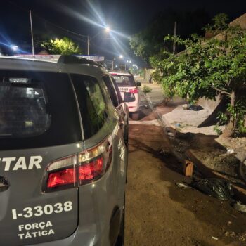 PM prende dois durante ação de combate ao tráfico de entorpecente (Foto: O Diário de Barretos)