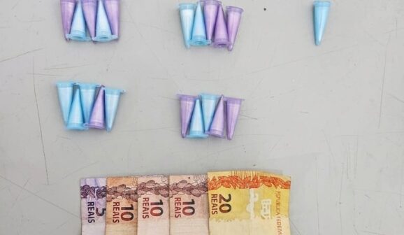 PM surpreende adolescente no tráfico no Dom Bosco (Foto: O Diário de Barretos)
