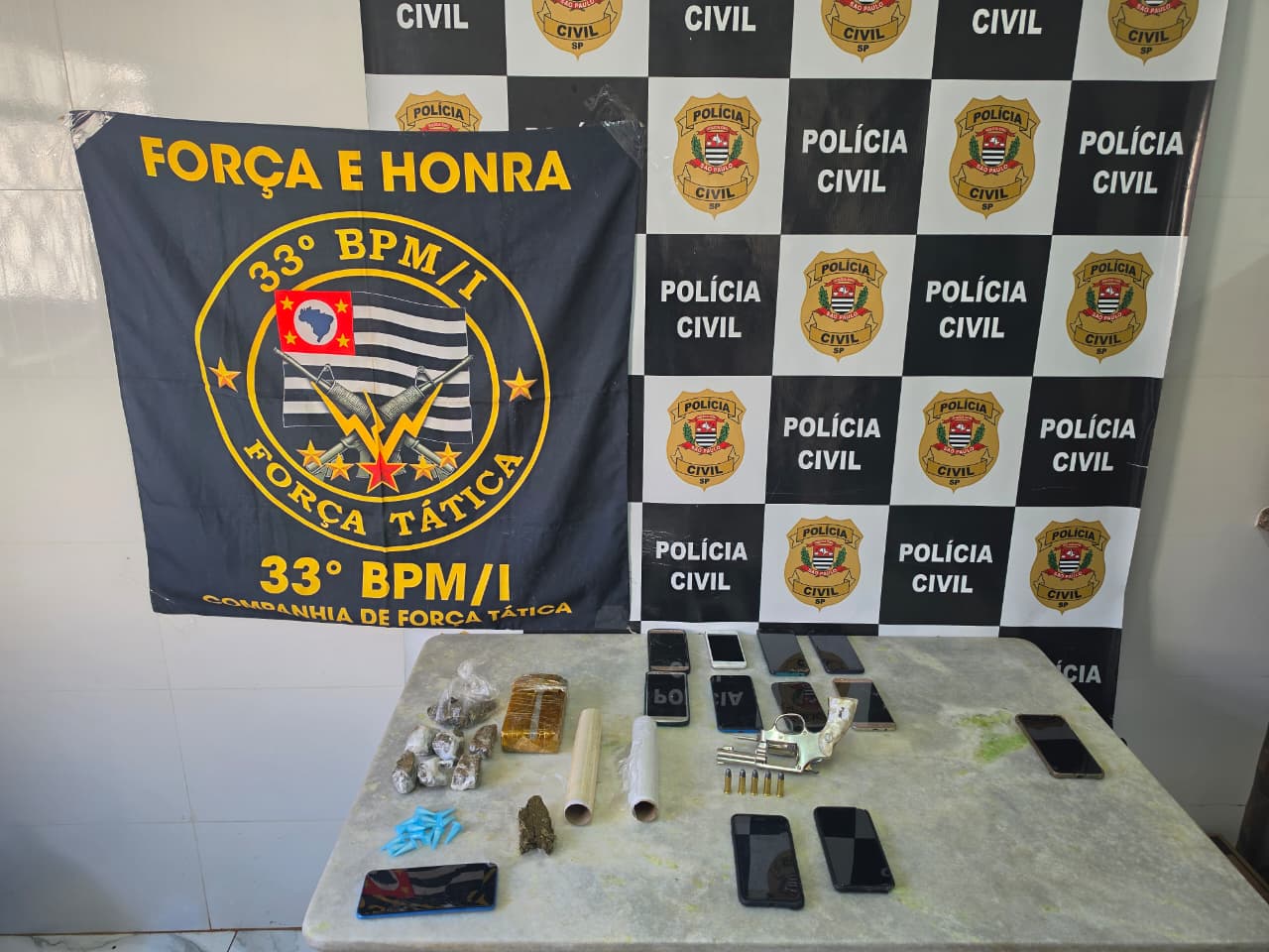 Operação policial conjunta detém quatro envolvidos em tentativa de homicídio
