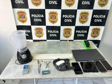 Polícia Civil detém foragido e confirma prisão de casal por tráfico (Foto: O Diário de Barretos)