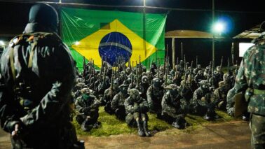 Os atiradores do Tiro de Guerra 02-005, de Barretos, participaram, no fim de semana, da Operação Bandeirantes, que contou com a participação de 97 jovens da turma de instrução de 2026.