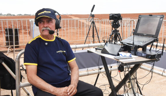 Narrador de acrobacias acompanha campeonato nacional 