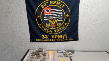 Polícia Militar prende dois e apreende mais de 2kg de drogas (Foto: O Diário de Barretos)