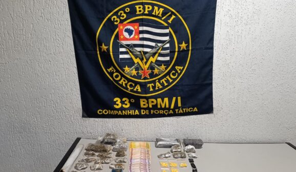 Polícia Militar prende dois e apreende mais de 2kg de drogas (Foto: O Diário de Barretos)