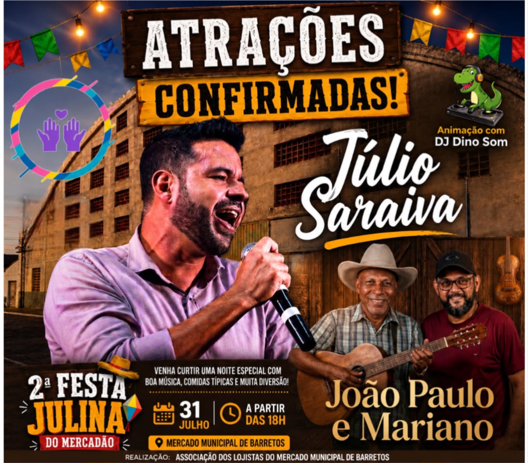 Associação do Mercadão promove nesta sexta a 2ª Festa Julina