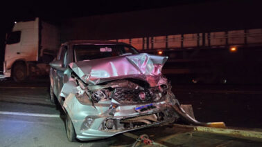 Condutor é autuado por embriaguez após ficar ferido em acidente (Foto: O Diário de Barretos)