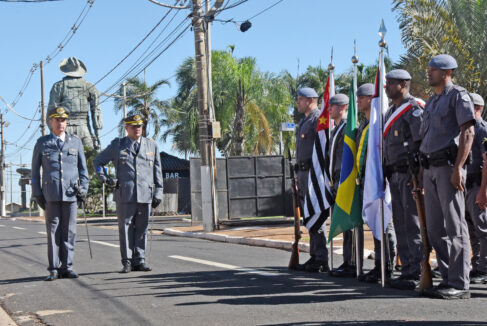33º BPM/I tem novo comandante após passagem de comando em Barretos (Foto: O Diário de Barretos)