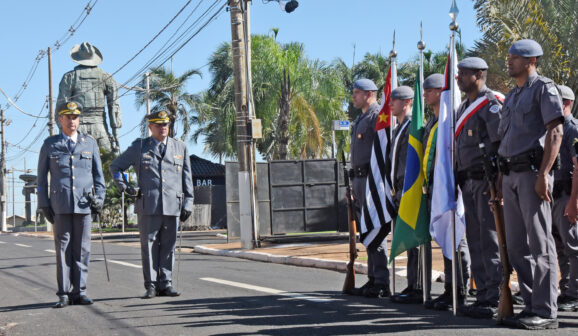 33º BPM/I tem novo comandante após passagem de comando em Barretos (Foto: O Diário de Barretos)