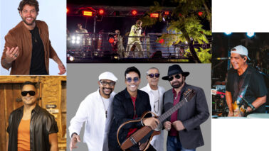 Cantores que irão se apresentar no Barretão Elétrico