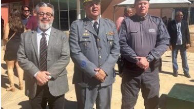 A Polícia Civil de Barretos marcou presença na solenidade de troca de comando do 33º Batalhão da Polícia Militar, realizada na última quinta-feira (2), no Parque do Peão.