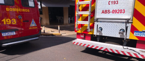 Bombeiros são acionados para combate a incêndio em estabelecimento (Foto: O Diário de Barretos)