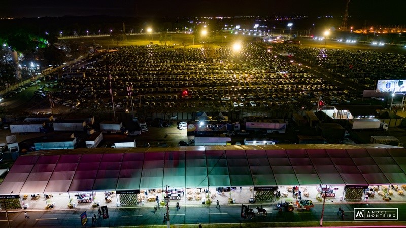 Venda antecipada de estacionamento na Festa com sistema automatizado