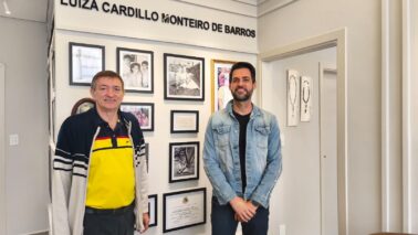 Padres Ronaldo Miguel e Deonísio Helko