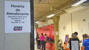 Poupatempo, anexo ao shopping, tem atendimento inclusive aos sábados