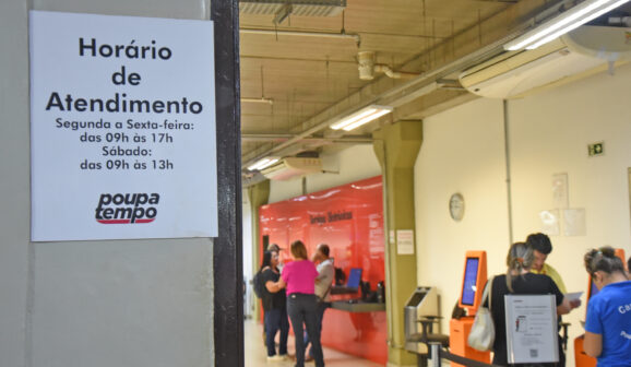 Poupatempo, anexo ao shopping, tem atendimento inclusive aos sábados