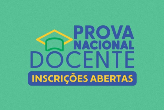 Inscrições para Prova Nacional Docente seguem até dia 10