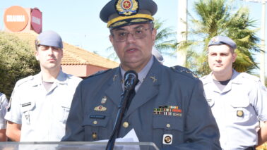 Tenente-coronel Alessandro Righetti é o comandante do Batalhão da PM