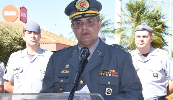 Tenente-coronel Alessandro Righetti é o comandante do Batalhão da PM