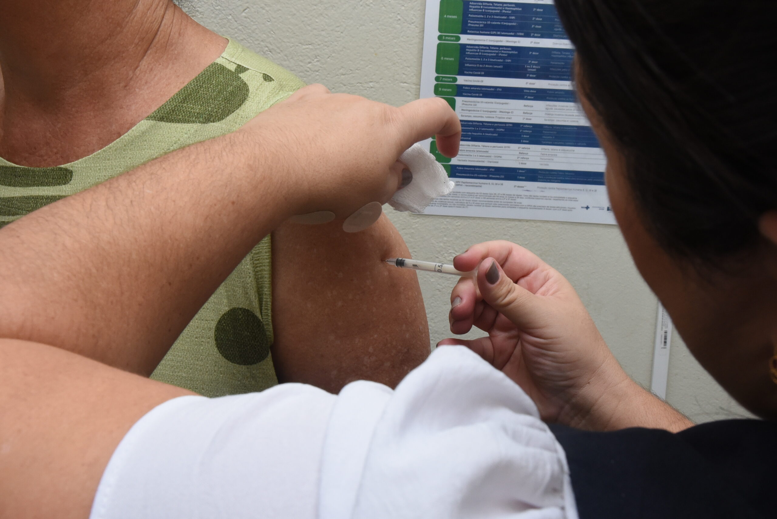 Vacina contra gripe é reforçada nas UBSs durante a semana