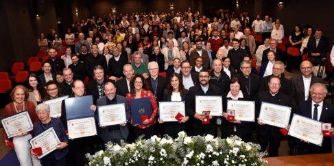 Monteiro Neto foi um dos homenageados com a Medalha concedida pela arquidiocese de São Paulo (Foto: Luciney Martins/O SÃO PAULO)