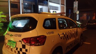 Flagrante de tentativa de furto em estabelecimento comercial (Foto: O Diário de Barretos)
