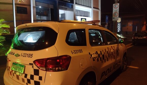 Flagrante de tentativa de furto em estabelecimento comercial (Foto: O Diário de Barretos)